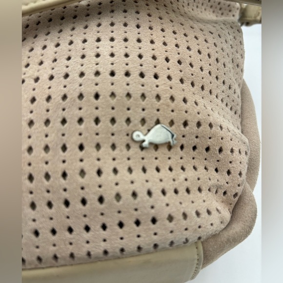 🇮🇹 CARPISA VERA PELLE Italian Leather Suede Crossbody Bag - Picture 10 of 16